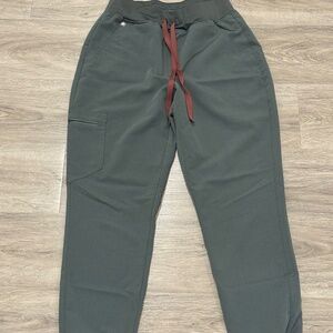 FIGS High Waisted Zamora Scrub Bottoms Small